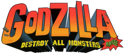 Godzilla: Destroy All Monsters Melee logo for Gamecube